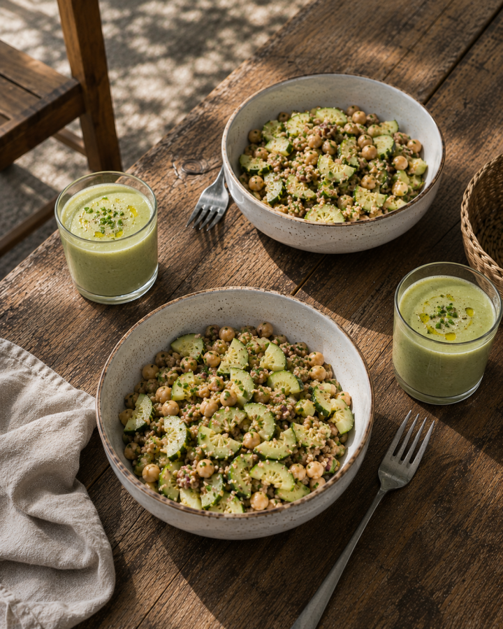 photo recette concombre